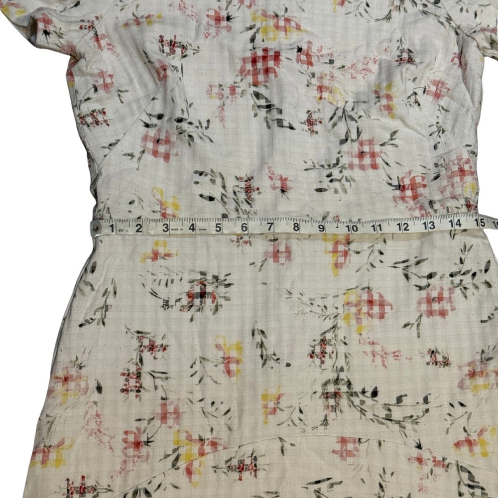 Lauren Ralph Lauren Floral‎ Fit & Flare Dress | Size 8 | Short Sleeve Lined - Picture 2 of 9